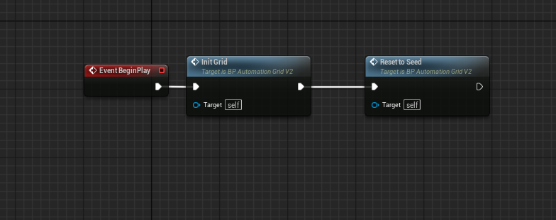 InitGrid and ResetToSeed on BeginPlay